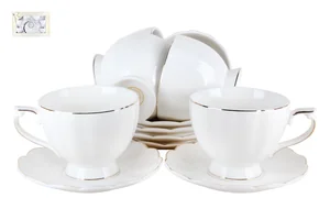 КОРАЛЛ Набор чайный  12 пр. Лучия 240 мл. GC47-RG