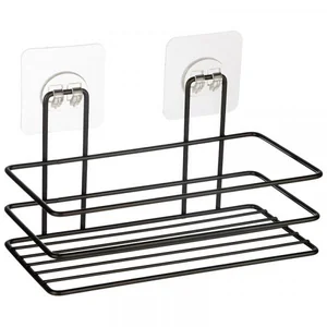 Mallony Полка подвесная малая BLACK (крепление: самоклеящаяся основа) 110779-SK