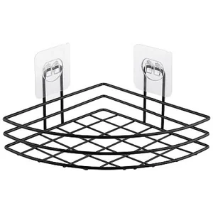 Mallony Полка подвесная угловая BLACK, 17,5*17,5*4 см 109754-SK