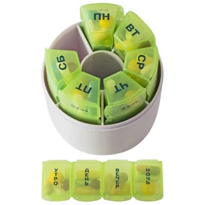 Mallony Таблетница Цилиндр на 7 дней 104326-SK