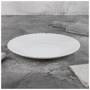 Mallony Тарелка десертная Dolche Vita, диа 18 см из опалового стекла 107074-SK