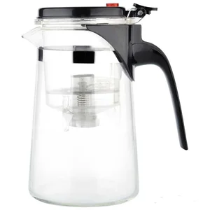 MALLONY Чайник заварочный с кнопкой серия Gung Fu, литраж - 700 мл 004533-SK