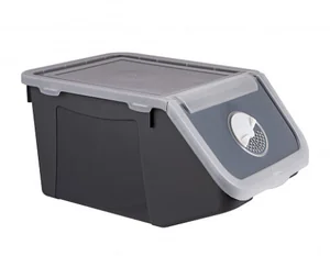 ПОЛИМЕРБЫТ Контейнер для овощей 9 л. 82525 серый