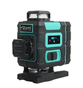 Sturm Уровень лазерный 16 зелёных лучей (4x360°), 2 аккум.,пульт д/у, 4010-16-AL