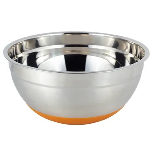 Kamille Миска из нержавеющей стали 24*11см c антискользящим дном KM-4349