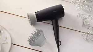 PHILIPS Фен BHD302/00 (Черный-белый) 1600Вт