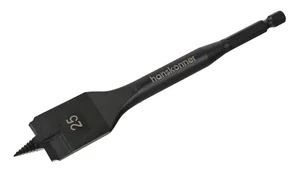 Hanskonner Сверло перовое по дереву 25мм, высококачеств. сталь, шестигр. хвостовик, H1055-07-25