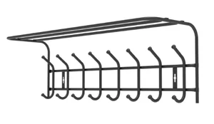 НИКА Вешалка настенная ВП8М/Ч матовый черный