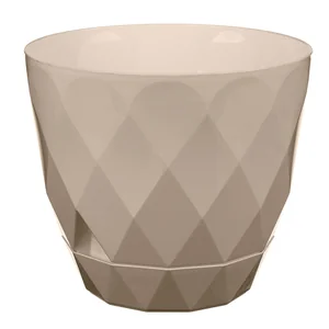 Delta Горшок для цветов "Laurel" 175 мм, 2,3 л с поддоном (бежевый) 221610927/01