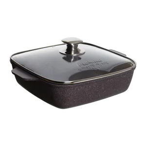 МЕЧТА Жаровня квадратная 24×24 см Premium violet 37904