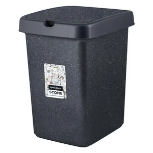 DELTA Контейнер для мусора Stone 25 л SC460511026 темный камень