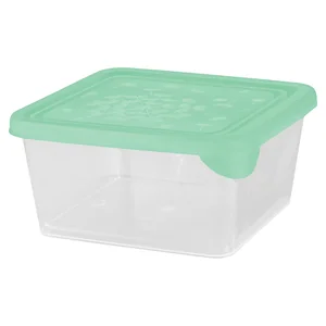 DELTA Контейнер для продуктов Sugar&Spice Delicate 0,45 л квадратный SE151311000 эвкалипт