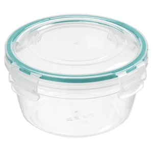 DELTA Контейнер для продуктов герметичный круглый 0,5 л с замками (бесцветный) 221161318/02