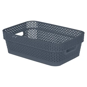 Delta Корзина для хранения Keeplex Ajur с ручками 3 л, 27,1×18,3×8,7 см KL411010026 космический серый