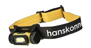 hanskonner Фонарь налобный 400лм (турбо 630лм), 4 режима, 2200 мАч, HK4052-01-01