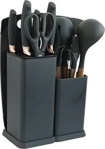 Ramozi Набор кухонных принадлежностей 19 предметов ЧЕРНЫЙ RA-7910