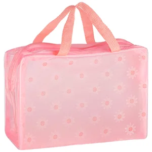 Mallony Косметичка на молнии, с ручками, цвет розовый 110905-SK