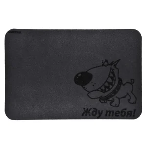 Vortex Коврик 40*60 см ЖДУ ТЕБЯ придверный влаговпитывающий 22393