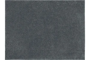 Vortex Коврик 90*120 см NICE СЕРЫЙ влаговпитывающий ребристый без борта, подложка пвх 24394