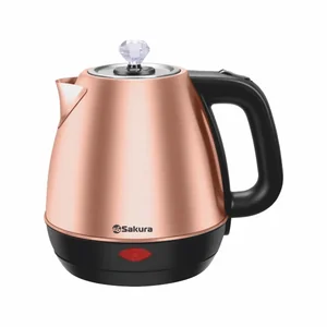 SAKURA Электрический чайник SA-2188CB 1,8л медь/черн