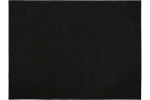 Vortex Коврик 90*120 см NICE ЧЕРНЫЙ влаговпитывающий ребристый без борта, подложка пвх 24395