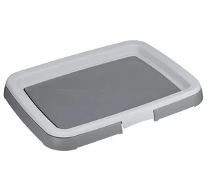 М-ПЛАСТИКА Лоток для собак под пелёнку 45*34см СМОКИ М 1845