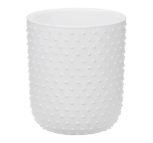 М-ПЛАСТИКА Кашпо 1,5л 155мм со вставкой БАБЛ БЕЛЫЙ М 3252