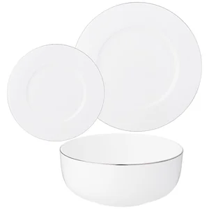 Lefard Набор посуды обеденный КРИСТАЛ' ПЛАТИНУМ на 6 пер. 18 пр. 414-059