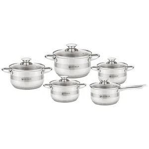ZEIDAN Набор кастрюль 10пр. Z-51104