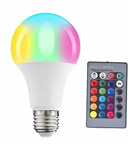 Умная лампа 20w A80 RGBW + пульт