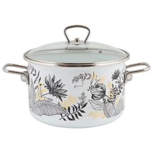 Appetite Кастрюля эмал цил Botany 2,0л 1SD165S
