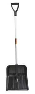 Sturm Лопата снегоуборочная 41х45 см, морозостойкий пластик, алюминевый черенок 3010-15-16