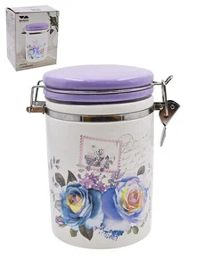 Lavenir Банка с зажимом Сиреневый букет 850 мл, HC810-P85