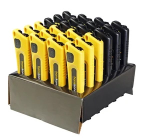 Hanskonner Набор ножей 18мм, 24шт, SK2 сталь, 0,5мм толщ., оксид., в коробке, HK1076-08-05