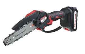 Энергомаш Пила цепная аккумуляторная, 18В, шина 15см, 1х2 Ач и ЗУ ПЦА-20