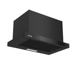 ELIKOR Кухонная вытяжка Slide Glass 60П-1000 черный/черный