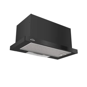 ELIKOR Кухонная вытяжка Интегра GLASS 60П-650-В2Л черный/стекло черное
