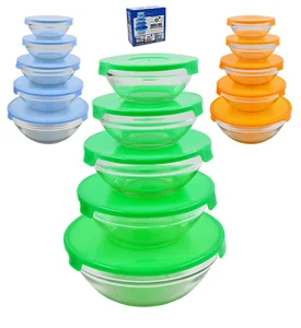 Lavenir Набор салатников с крышкой 5 пр. 109633 микс