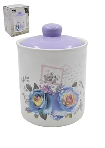 Lavenir Сахарница Сиреневый букет 500 мл, 9,5 см HC220-P85