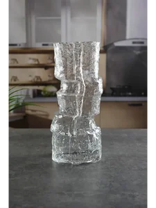 Royal Classics Ваза стеклянная 13*30 см, цвет прозрачный 68958