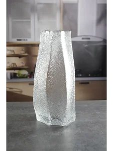 Royal Classics Ваза стеклянная 17*30 см, цвет прозрачный 68974