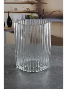 Royal Classics Ваза стеклянная 18*25 см, цвет прозрачный 68965