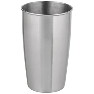 MALLONY Кружка (стакан) для кемпинга Camp-S20 из нержавеющей стали, объём: 380мл 109454-SK