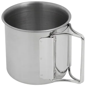 MALLONY Кружка компактная из нержавеющей стали Camp-S13, объём: 250 мл 991027-SK