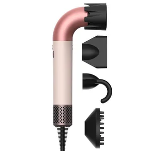 XIAOMI Фен для волос Beheart Hair Dryer PRO Насадок 6шт pink