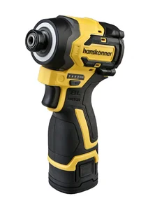 Hanskonner Винтоверт удар б/щ PLATINUM, 14,4В, 120Нм, 1/4", 4 режима,2х2Ач HCD200H