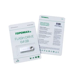 TOPOMAX Flash Drive 64G USB 2.0 PK_TG026 (метал)