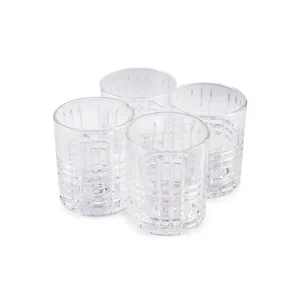 GLASSERIE Набор из 4-х крутящихся стеклянных стаканов для виски Spin N'SWIRL 285мл GL013