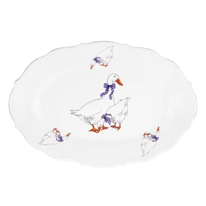Repast Блюдо овальное 33 см Гуси 43516