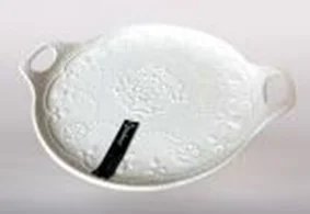 КОРАЛЛ Блюдо сервировочное с ручками 30*25см 9085